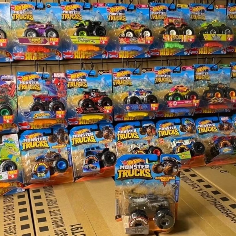 Hot Wheels Car Monster Trucks - รถของเล่นฮอตวีลส์รุ่นใหม่ ของแท้ Fyj44 มอนสเตอร์ทรัค ซีรีส์รถโมเดล รถออฟโรด