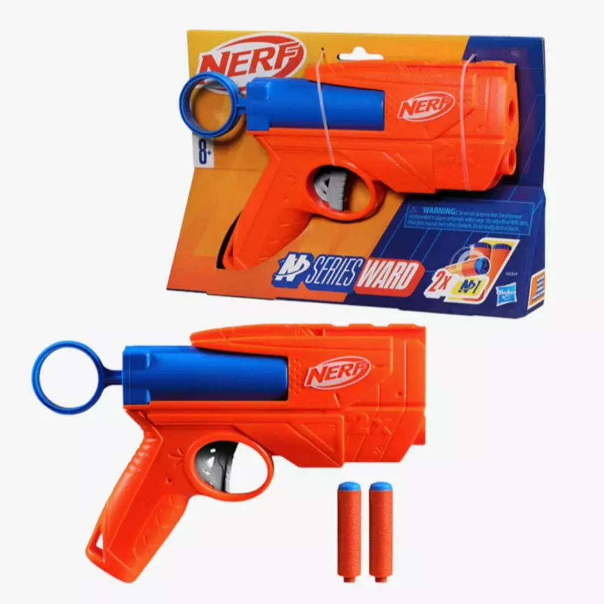 Hasbro Game Nerf - ฮาสโบร เนิร์ฟ เอ็น ซีรีส์ วอร์ดสำหรับของเล่นเกมต่อสู้พร้อมลูกดอกโฟมเนิร์ฟ เอ็น