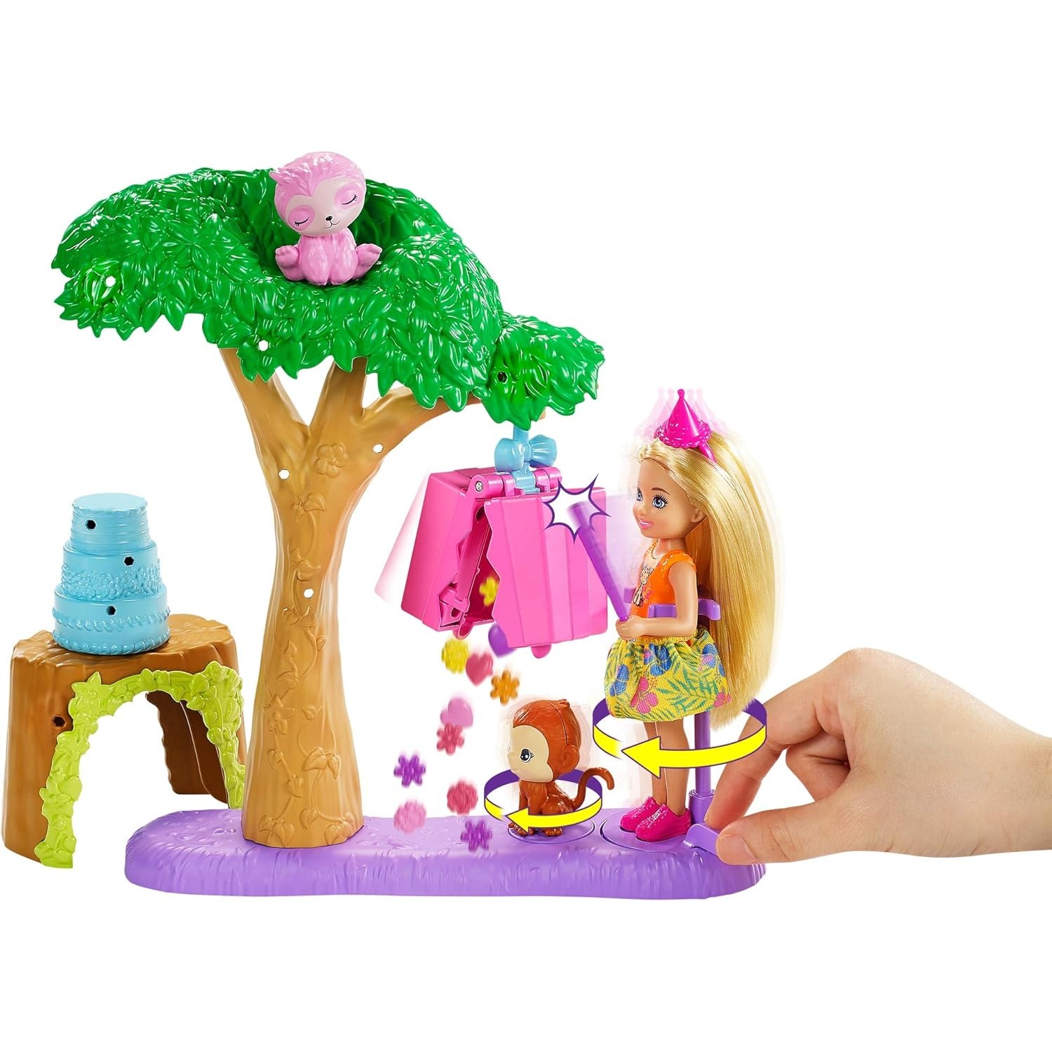 Mattel Toy Barbie - ตุ๊กตาบาร์บี้แมทเทลเชลซี เดอะ ลอสท์ บิว์ธเดย์ พินาต้า ปาร์ตี้