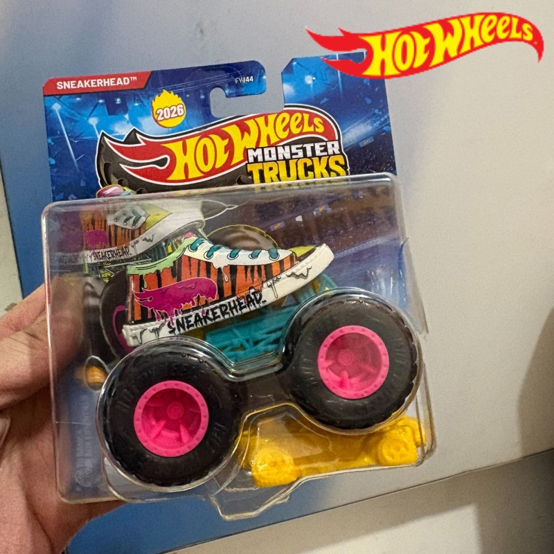 Hot Wheels Car Monster Trucks - รถของเล่นฮอตวีลส์รุ่นใหม่ Fyj44 26c รถบรรทุกมอนสเตอร์ ซีรีส์รถโมเดลออฟโรด ของเล่นรถชายหาด