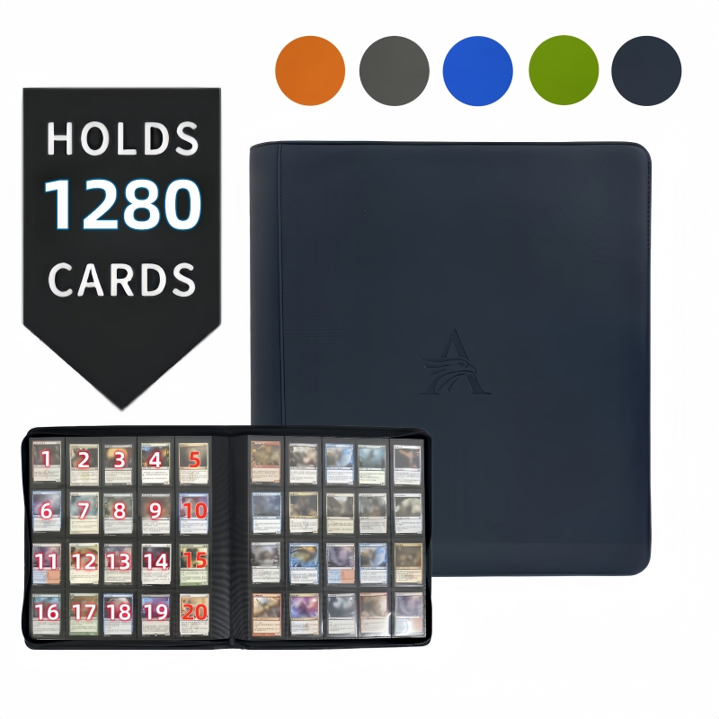 Pokemon Binder Card - แฟ้มใส่การ์ดพรีเมียม 20 ช่อง – แฟ้มสะสมการ์ด 1280