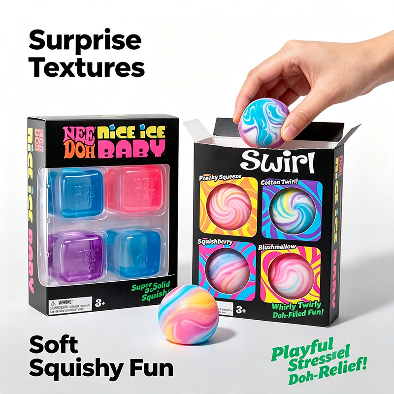 Fidget Cube Original - นีดโธ ไนซ์คิวบ์ เซ็นซอรี ไนซ์-ซิเคิล ของเล่นบีบคลายเครียด ลดความวิตกกังวล