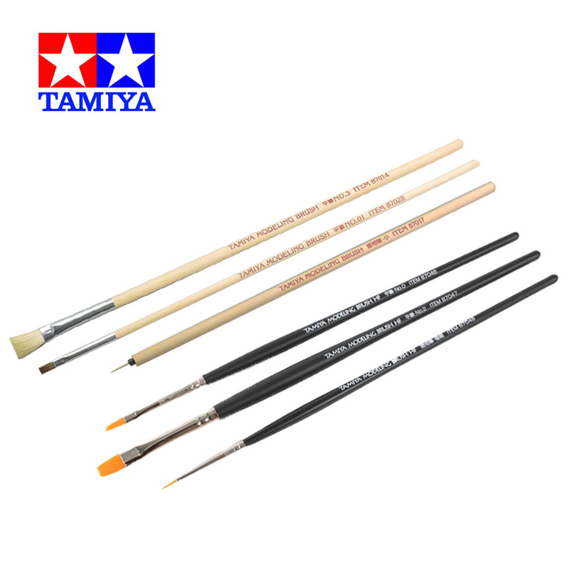 Tamiya แปรงโมเดล87066/87067ทำส - Tamiya Model Paint Set บทวิจารณ์และราคา
