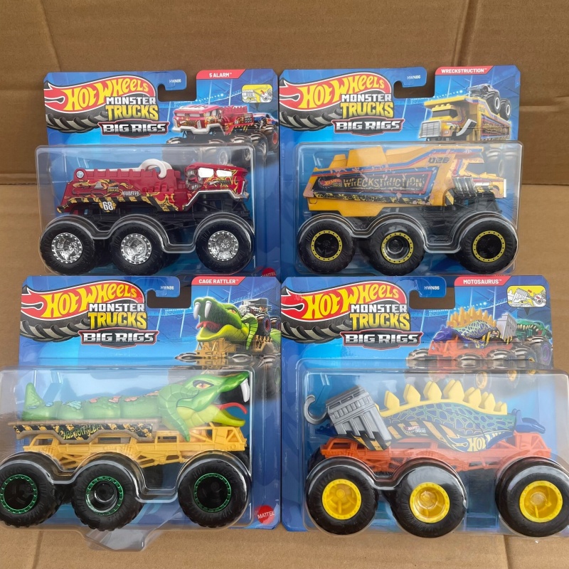รถฮอตวีลส์ของแท้ 6 ล้อ รถบรรทุ - Hot Wheels Car Monster Trucks บทวิจารณ์และราคา
