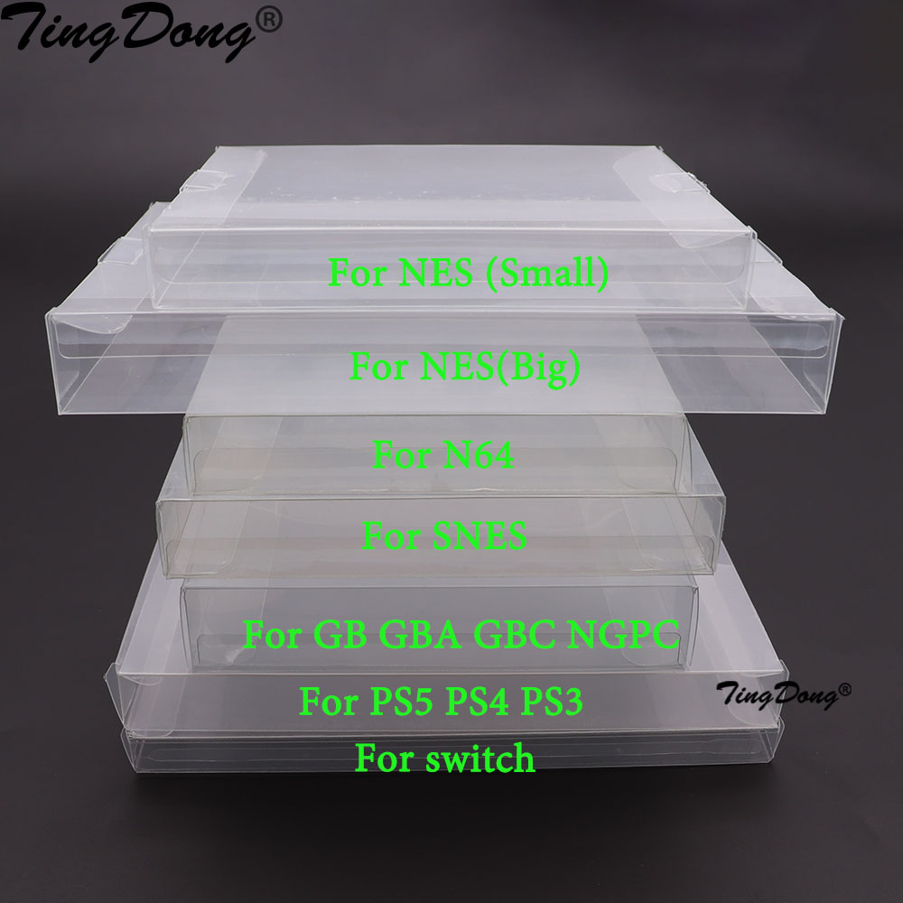 10PCS ใสเกมกล่องกรณี CIB เกมพล - Funko Pop Protector บทวิจารณ์และราคา