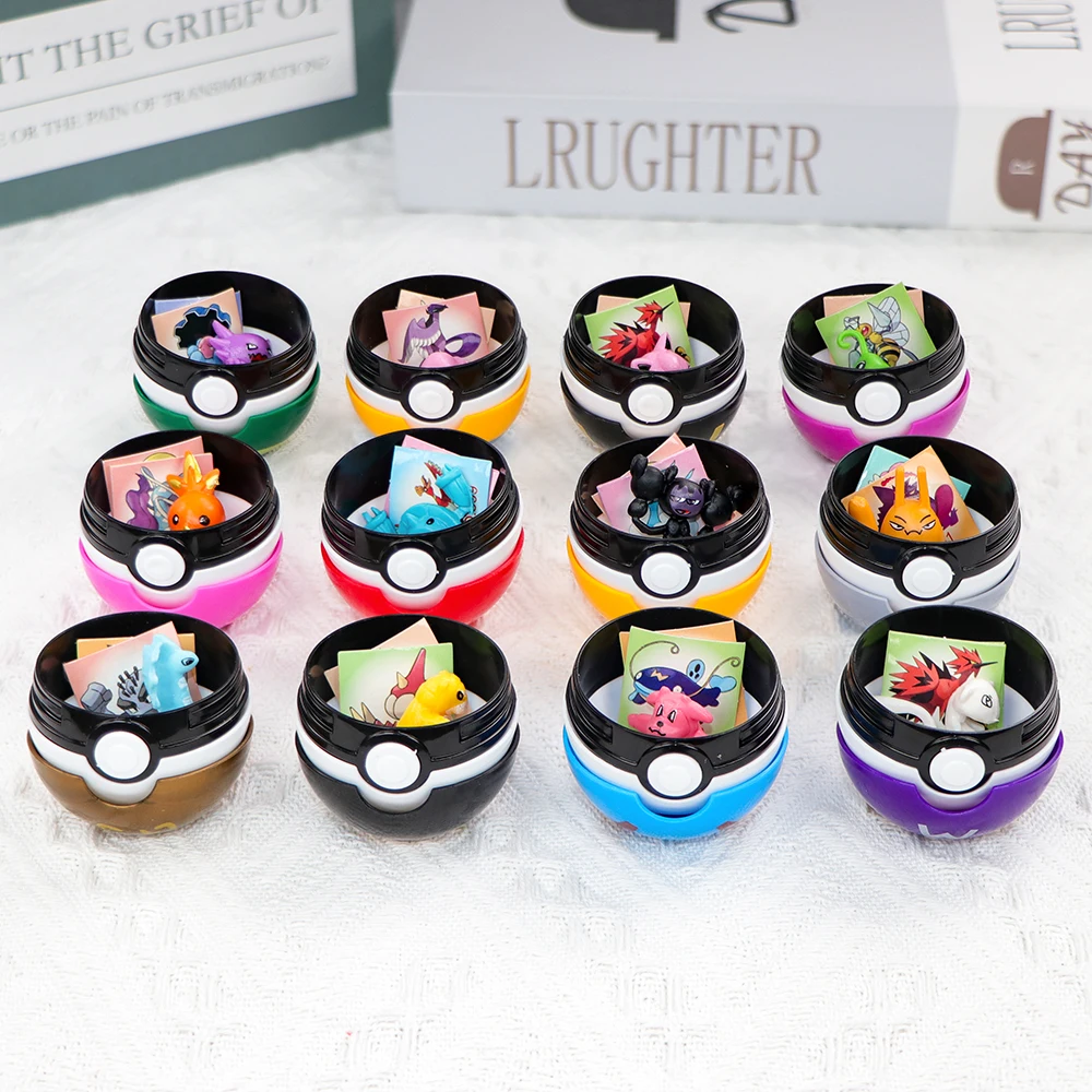 โปเกบอล 12 ชิ้น โปเกบอลปิกาจู  - Vinyl Figure Blank บทวิจารณ์และราคา