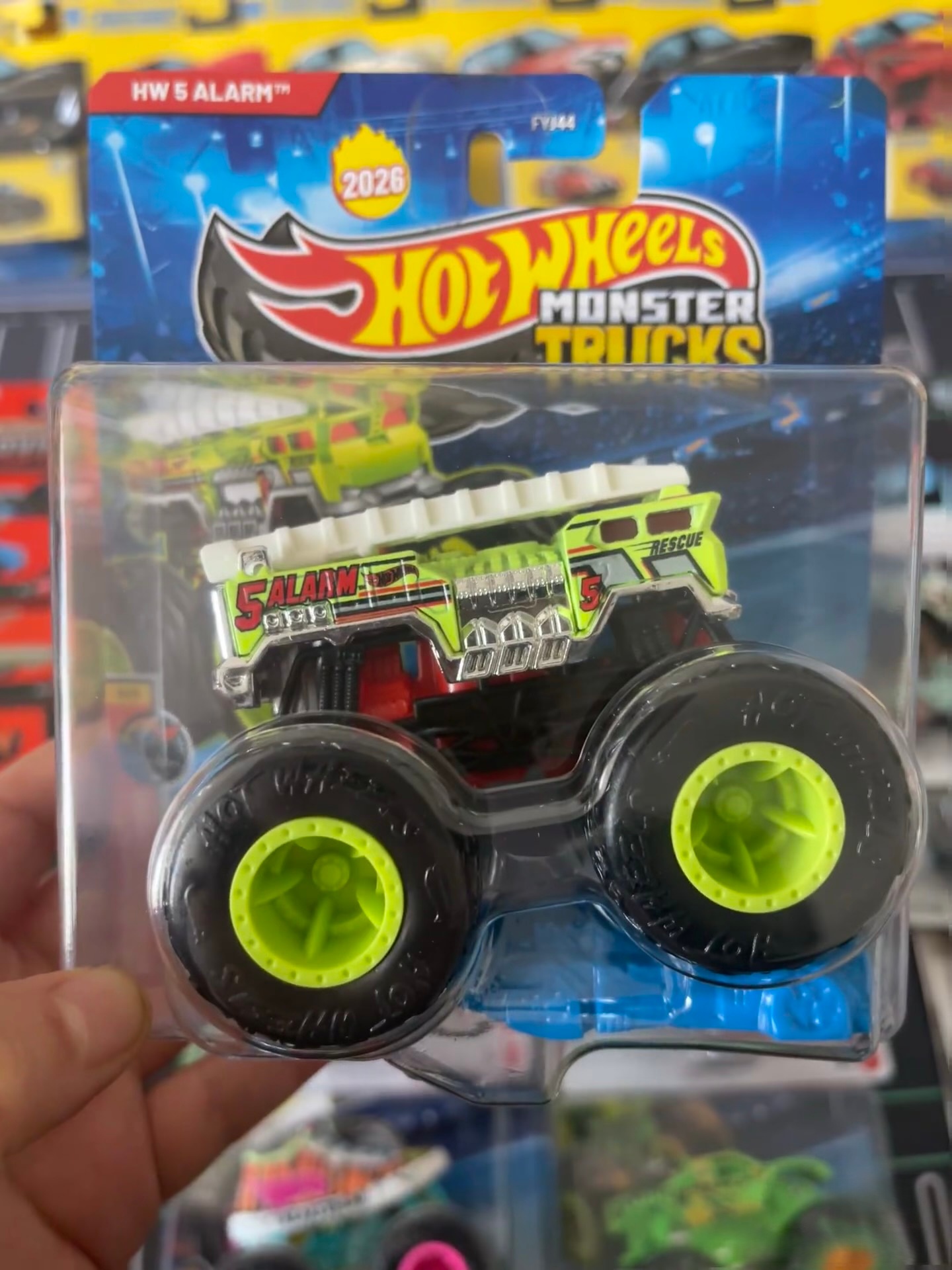 รถของเล่นฮอตวีลส์รุ่นใหม่ Fyj4 - Hot Wheels Car Monster Trucks บทวิจารณ์และราคา