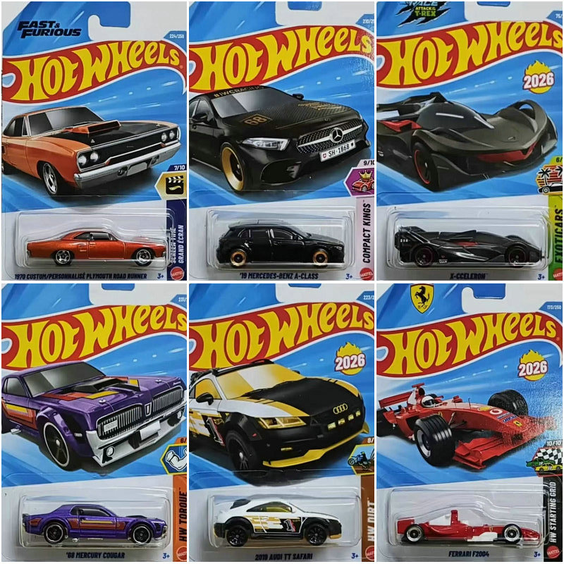 รถฮอตวีลส์ 2026A-M ซีรีส์ Main - Hot Wheels Car Mainline บทวิจารณ์และราคา