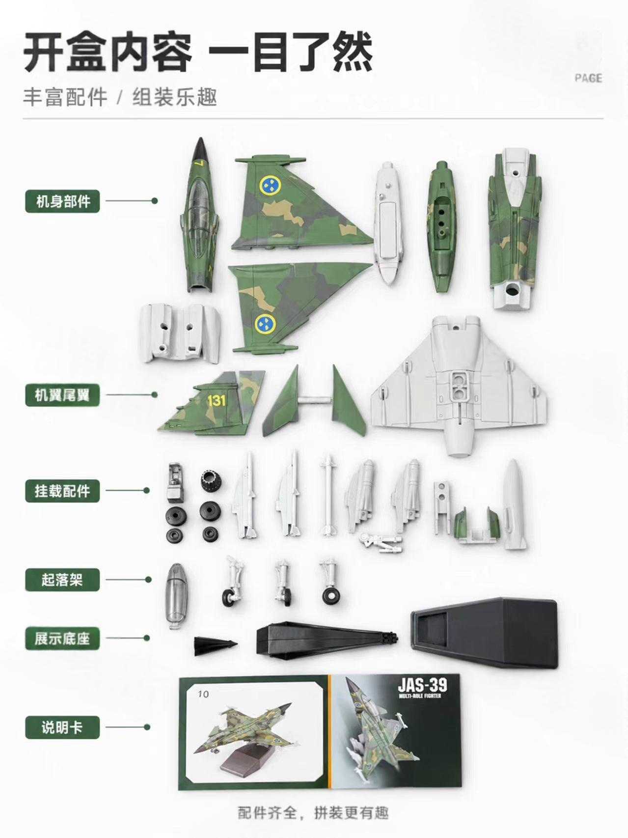 โมเดลเครื่องบินรบอเนกประสงค์ J - Model Airplane Plastic บทวิจารณ์และราคา