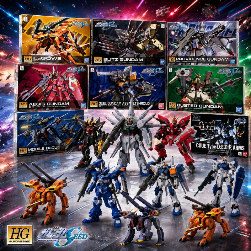 Bandai HG SEED 1/144 Blitz Aeg - Bandai Model Gundam Hg บทวิจารณ์และราคา
