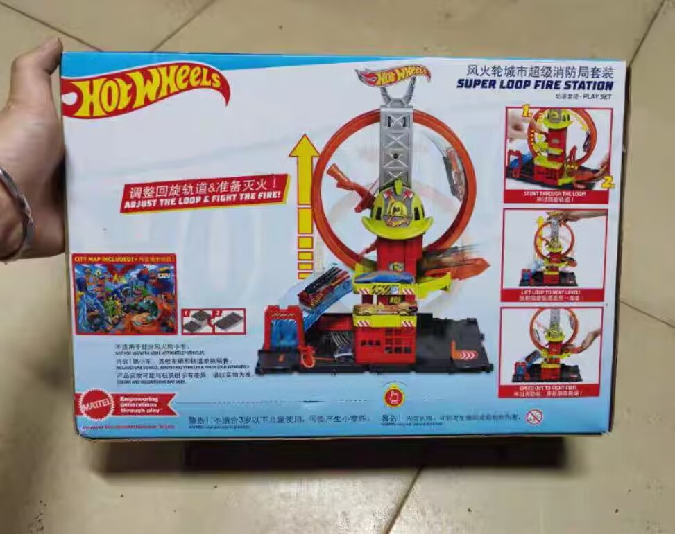 รถฮอตวีลส์ของแท้ HKX41 ชุดสนาม - Hot Wheels Car Track Sets บทวิจารณ์และราคา