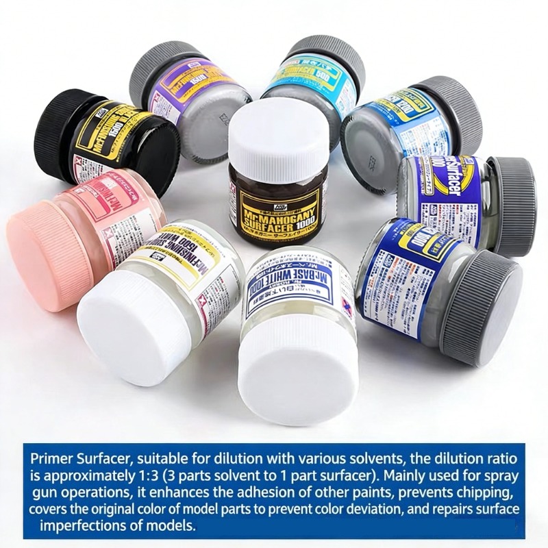 Mr.Hobby ไพรเมอร์สูตรน้ำ SF283 - Tamiya Model Paint Set บทวิจารณ์และราคา