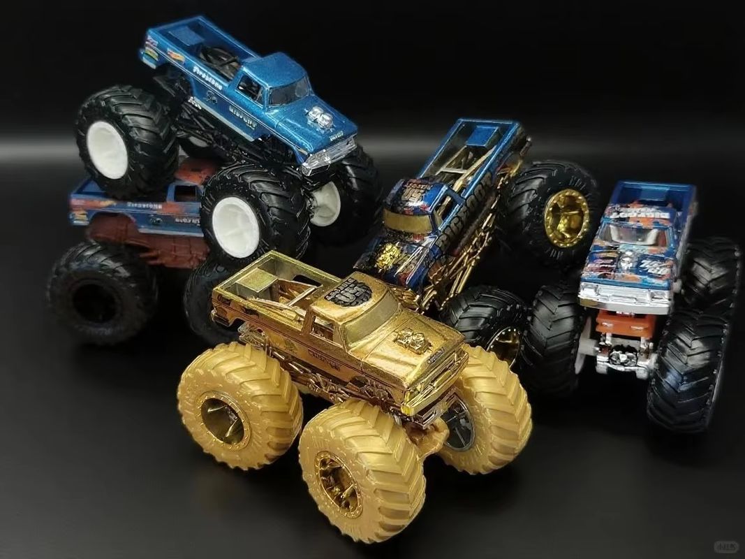 รถโมเดลโลหะผสมรุ่นลิมิเต็ดอิดิ - Hot Wheels Car Monster Trucks บทวิจารณ์และราคา