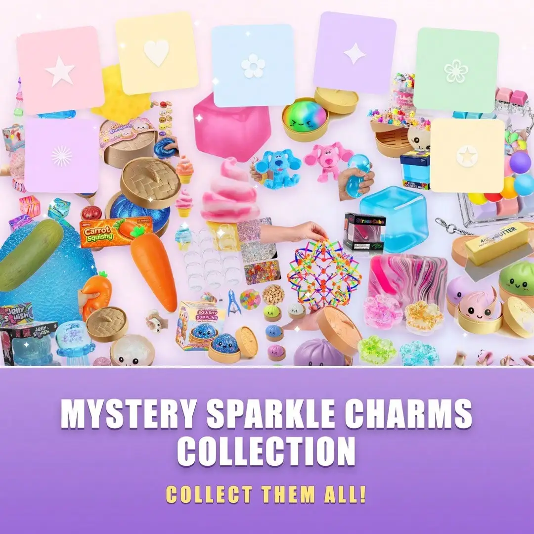 กล่องสุ่มของเล่นบีบสควิชเรนโบว - Mystery Box Blind Bag บทวิจารณ์และราคา