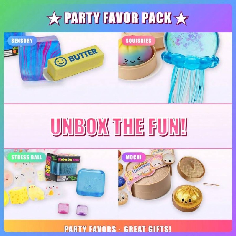 กล่องสุ่มของเล่นบีบสนุกๆ แบบตล - Mystery Box Blind Bag บทวิจารณ์และราคา