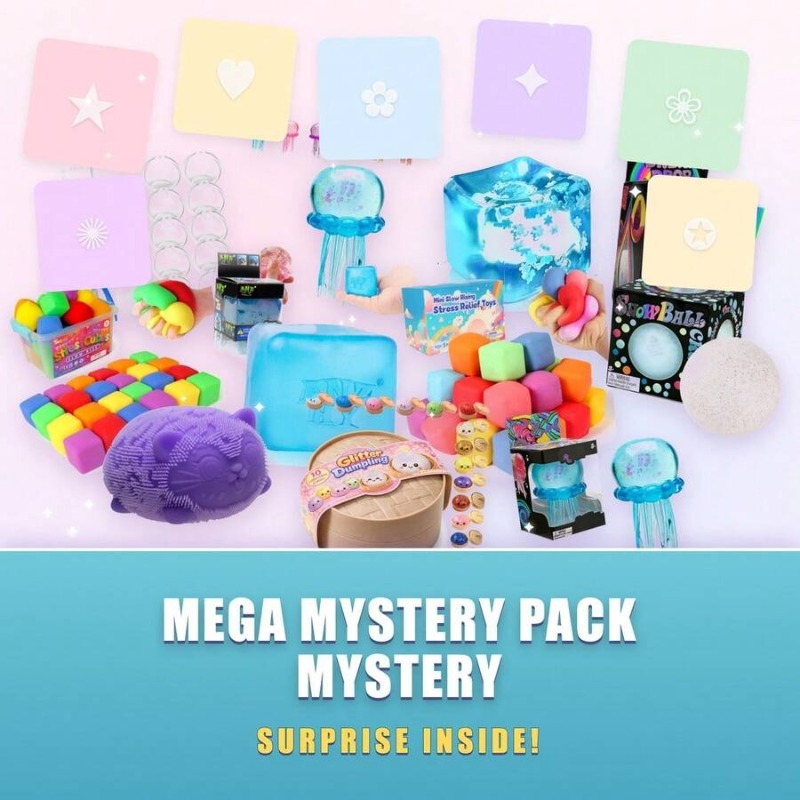 กล่องสุ่มของเล่นบีบสนุกๆ แบบตล - Mystery Box Blind Bag บทวิจารณ์และราคา