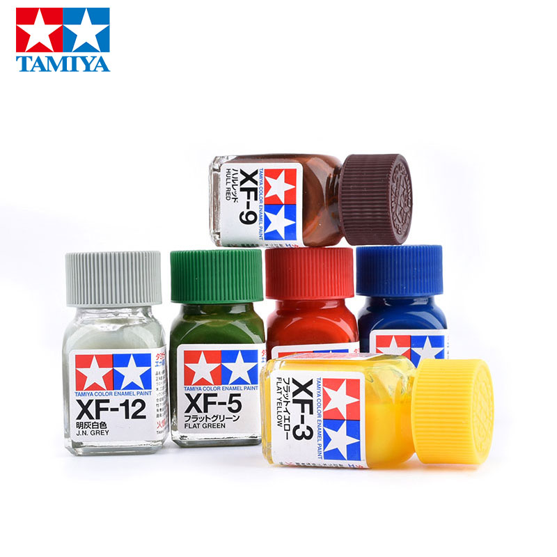 สีทามิยะเคลือบสีแบน XF25-XF71  - Tamiya Model Paint Set บทวิจารณ์และราคา