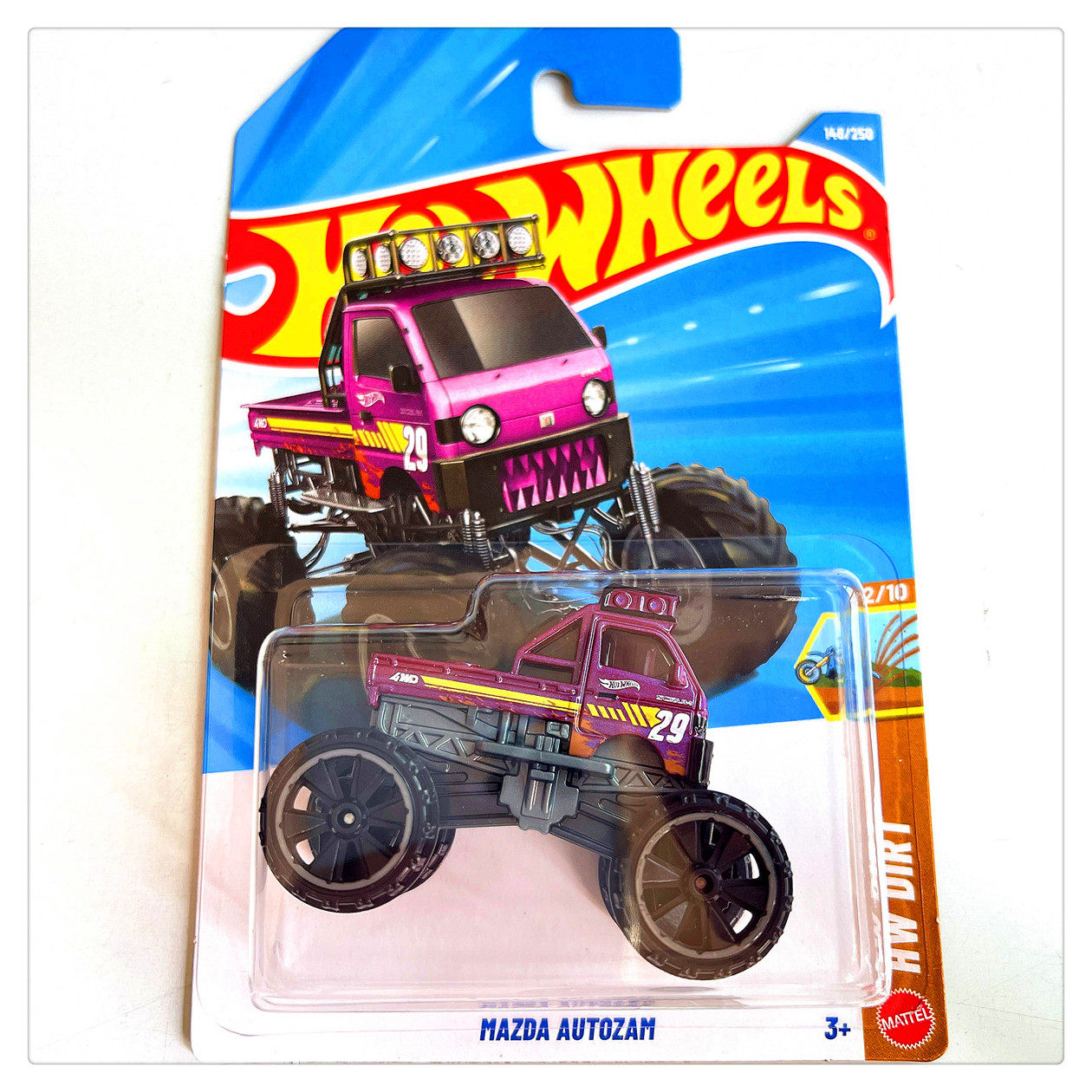 รถโมเดลฮอตวีลส์ มาสด้า ออโตซัม - Hot Wheels Car Monster Trucks บทวิจารณ์และราคา