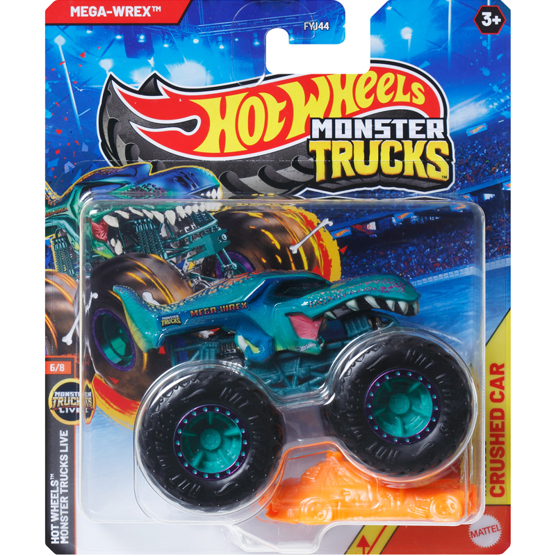 Mattel Hot Wheels 1/64 รถบรรทุ - Hot Wheels Car Monster Trucks บทวิจารณ์และราคา